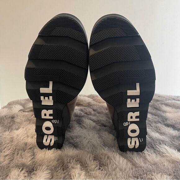 Sorel Joan Uptown Zip Leather Wedge Booties - Picture 5 of 6